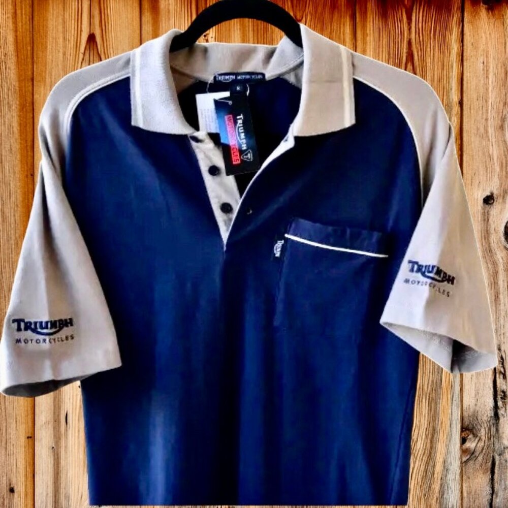 Triumph Motorcycles Polo Shirt Short Sleeve